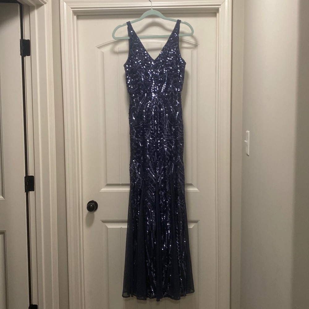 Nightway sequin gown SIZE 6